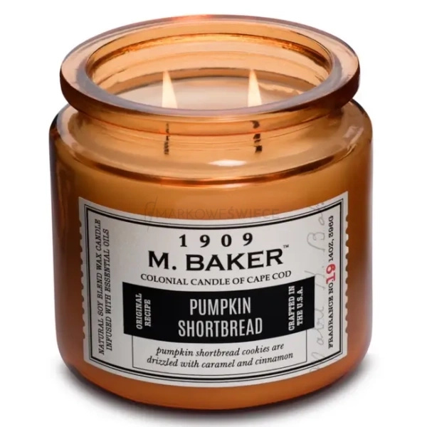 Colonial Candle Pumpkin Shortbread Świeca Zapachowa 396g