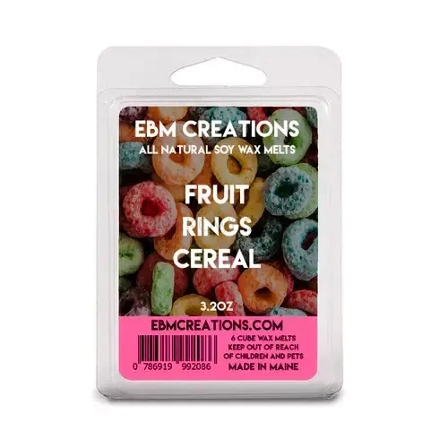 EBM Creations Fruit Rings Cereal Wosk Sojowy Zapachowy 90g