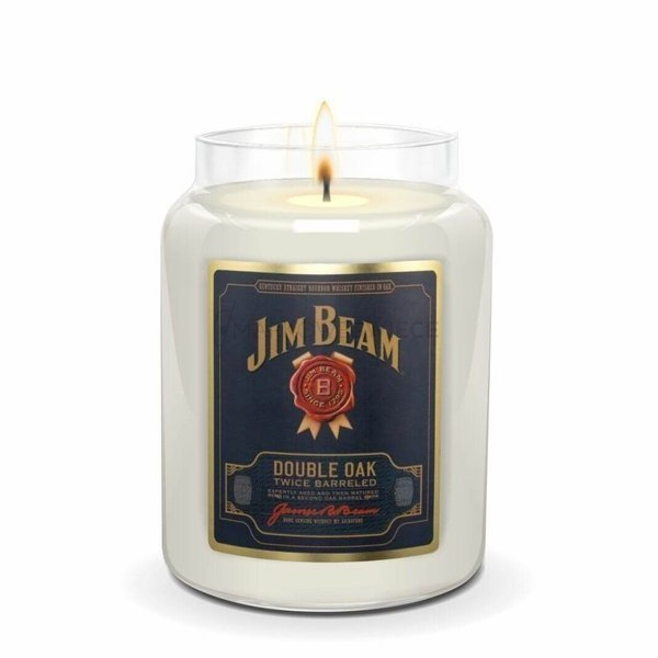 Candleberry Jim Beam Double Oak Duża Świeca Zapachowa 640g