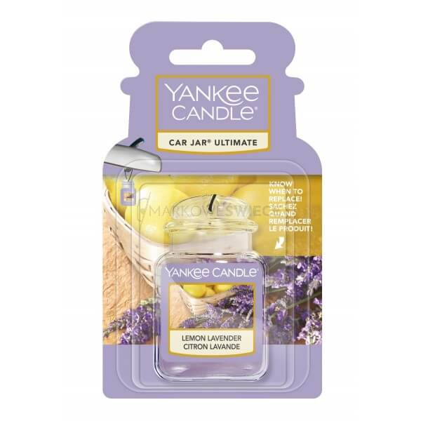 Yankee Candle Lemon Lavender Car Jar Ultimate Zapach Samochodowy