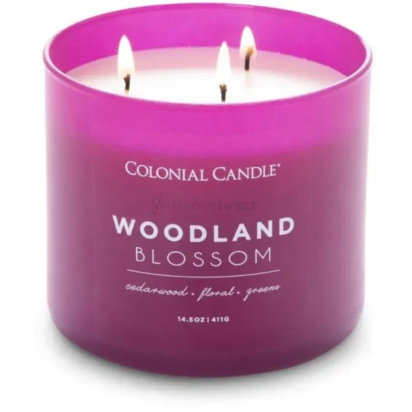 Colonial Candle Woodland Blossom Świeca Zapachowa Tumbler 411g