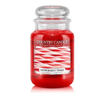 Country Candle Peppermint Twist Duża Świeca Zapachowa 652g