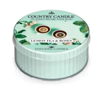 Country Candle Lemon Tea & Roses Świeca Daylight 42g