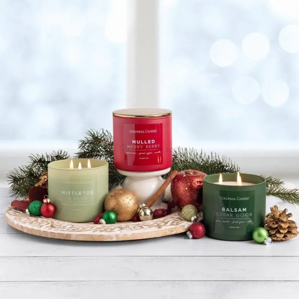 Colonial Candle Mulled Merry Berry Świeca Zapachowa Tumbler 411g
