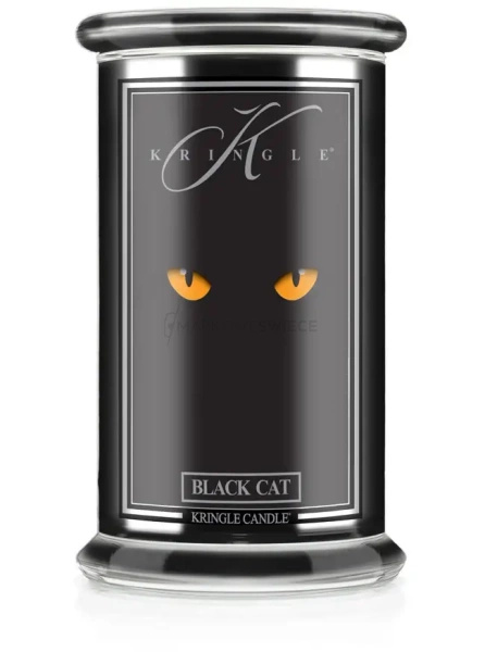 Kringle Candle Black Cat Duża Świeca Zapachowa 624g