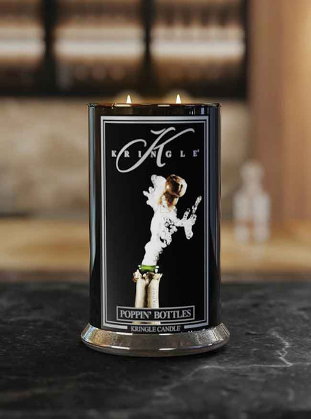 Kringle Candle Reserve Poppin' Bottles Duża Świeca Zapachowa 624g