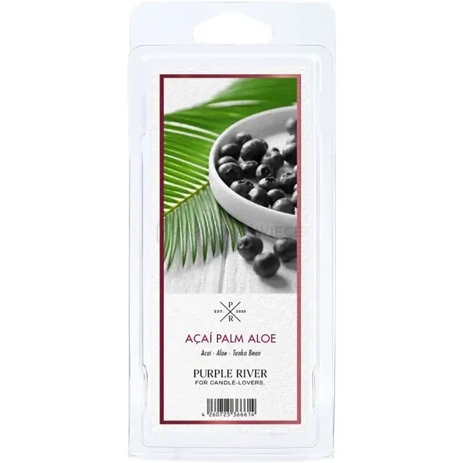 Purple River Acai Palm Aloe Wosk Sojowy Zapachowy 50g