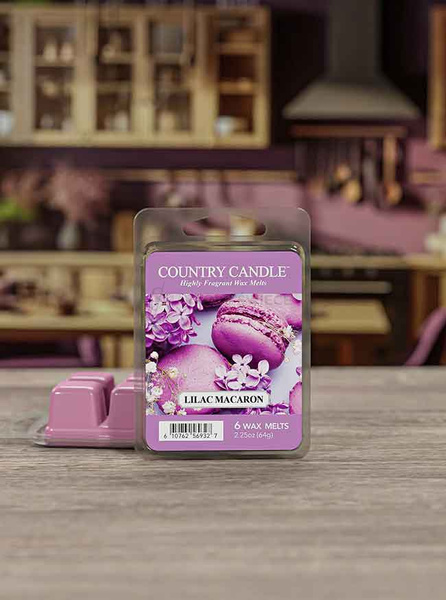 Country Candle Lilac Macaron Wosk Zapachowy 64g