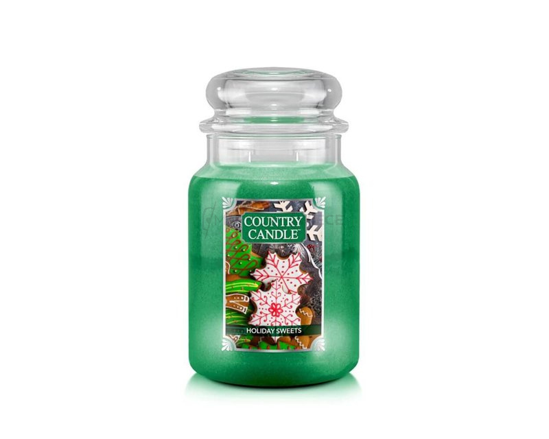 Country Candle Holiday Sweets Duża Świeca Zapachowa 652g outlet
