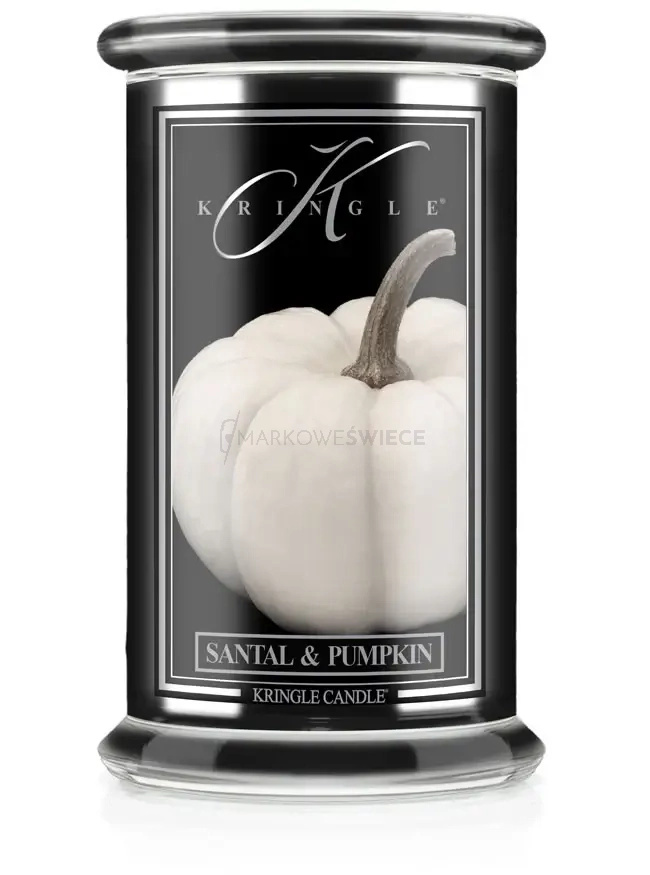 Kringle Candle Reserve Santal & Pumpkin Duża Świeca Zapachowa 624g