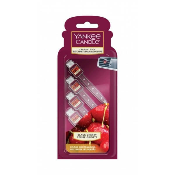 Yankee Candle Black Cherry Vent Stick Zapach do Auta