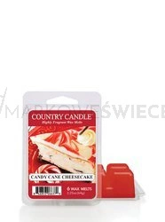 Country Candle Candy Cane Cheesecake Wosk Zapachowy 64g