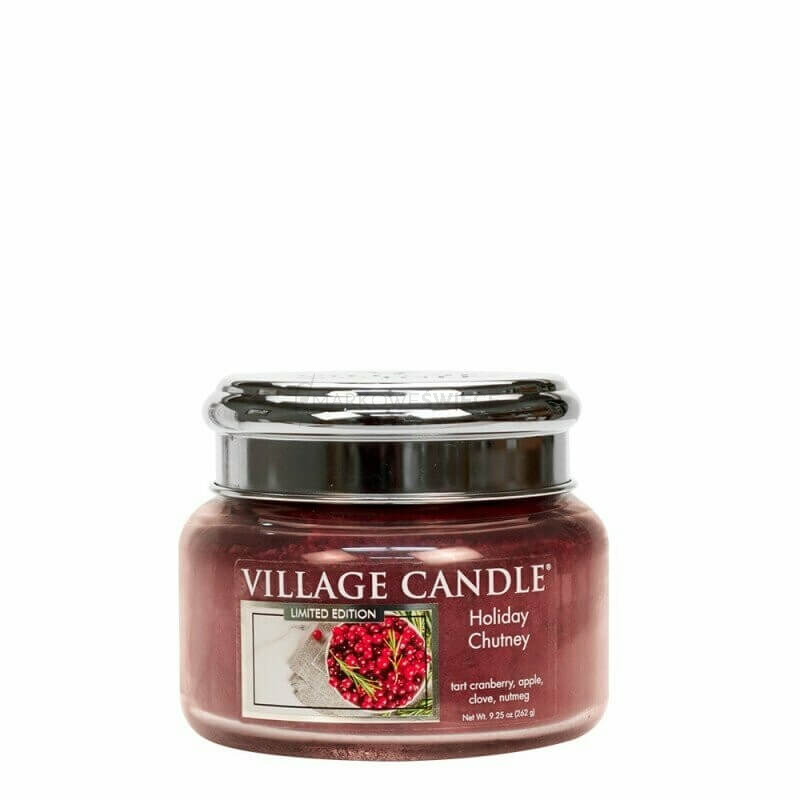 Village Candle Holiday Chutney Mała Świeca Zapachowa 262g