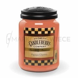 Candleberry Papaya Cilantro Duża Świeca Zapachowa 640g
