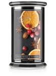 Kringle Candle Reserve Spiced Orange & Cranberry Duża Świeca Zapachowa 624g