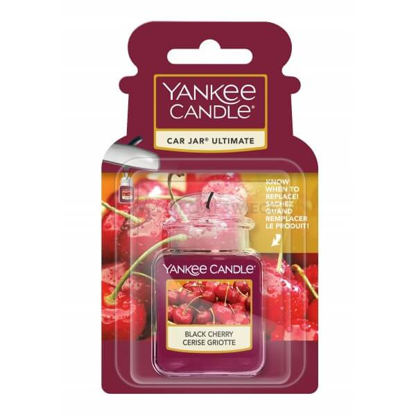 Yankee Candle Black Cherry Car Jar Ultimate Zapach Samochodowy