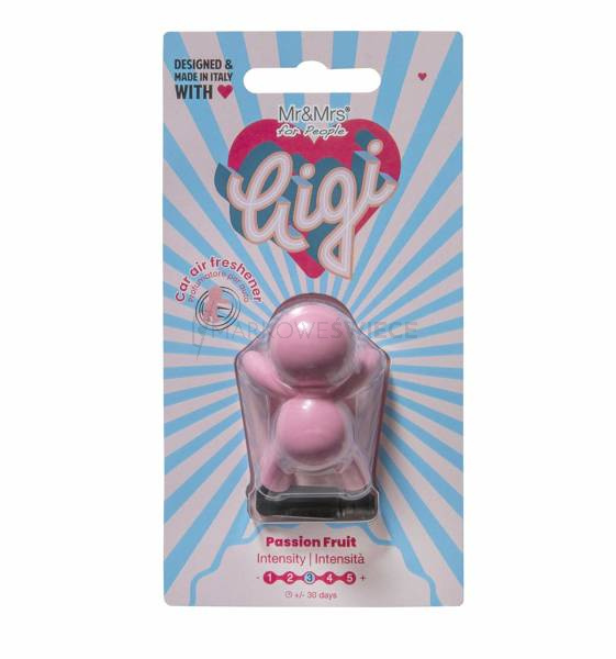 Mr & Mrs Fragrance Zapach do samochodu Gigi Pastel Pink Passionfruit