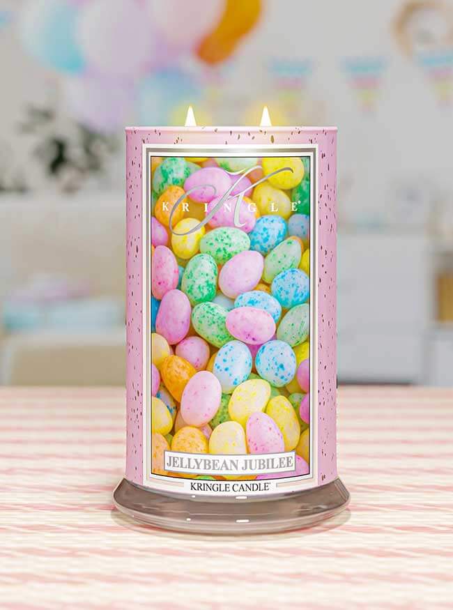 Kringle Candle Jellybean Jubilee Duża Świeca Zapachowa 624g