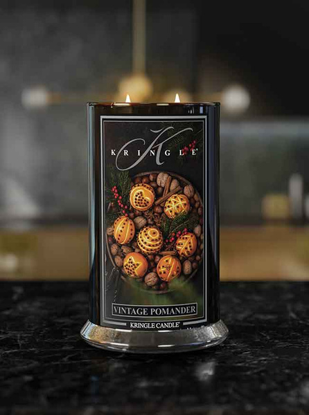 Kringle Candle Reserve Vintage Pomander Duża Świeca Zapachowa 624g