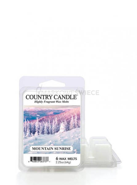 Country Candle Mountain Sunrise Wosk Zapachowy 64g