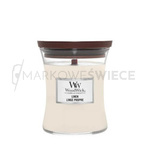 Woodwick Linen Średnia Świeca Core 275g