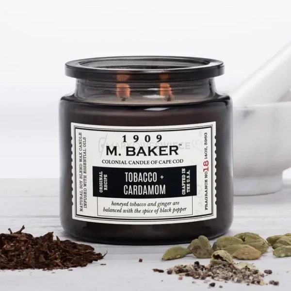 Colonial Candle Tobacco & Cardamon Świeca Zapachowa 396g