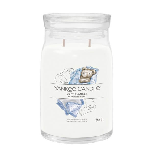 Yankee Candle Soft Blanket Signature Duża Świeca 567g