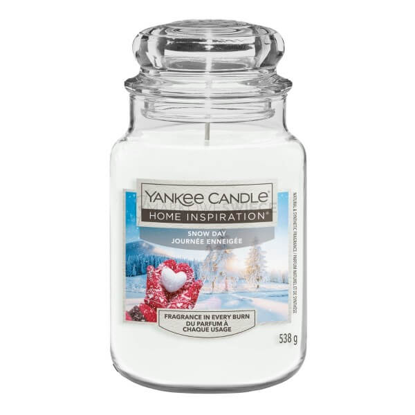 Yankee Candle Snow Day Duża Świeca Zapachowa 538g
