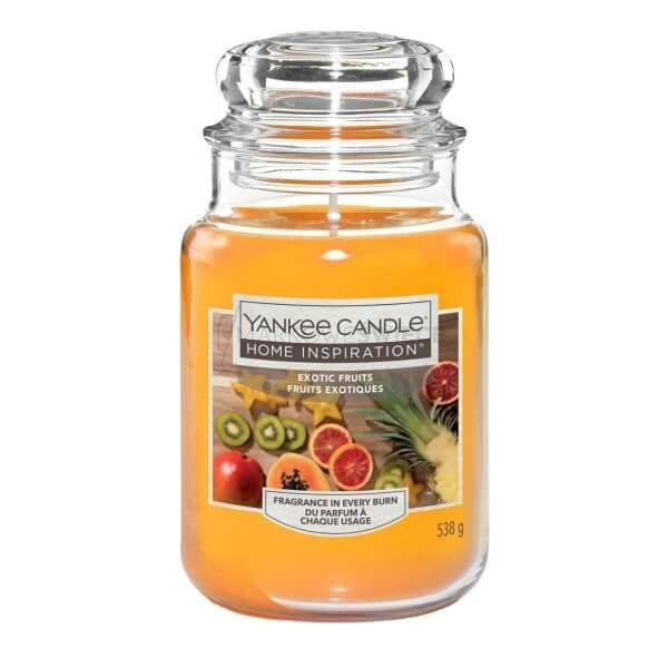 Yankee Candle Exotic Fruits Duża Świeca Zapachowa 538g