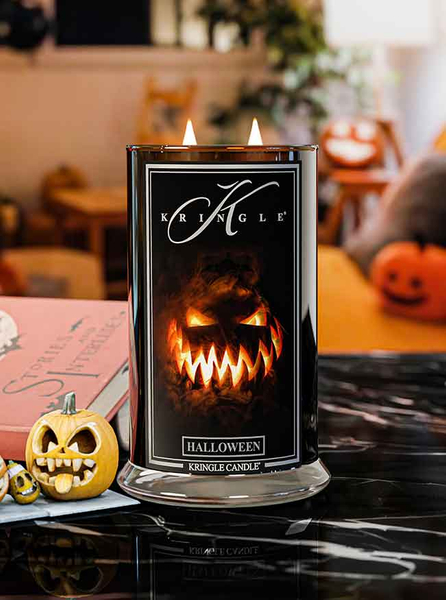 Kringle Candle Halloween Duża Świeca Zapachowa 624g