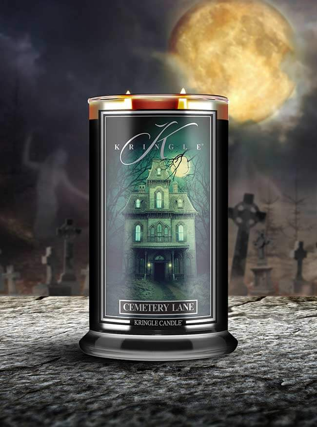 Kringle Candle Cementary Lane Duża Świeca Zapachowa 624g