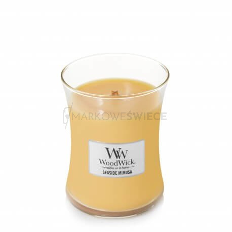 WoodWick Seaside Mimosa Średnia Świeca Core 275g