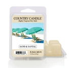 Country Candle Sand & Santal Wosk Zapachowy 64g