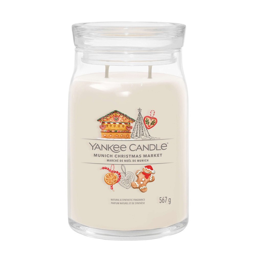 Yankee Candle Munich Christmas Market Signature Duża Świeca 567g