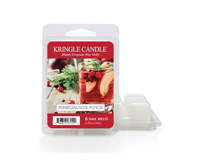 Kringle Candle Pomegranate Punch Wosk Zapachowy 64g