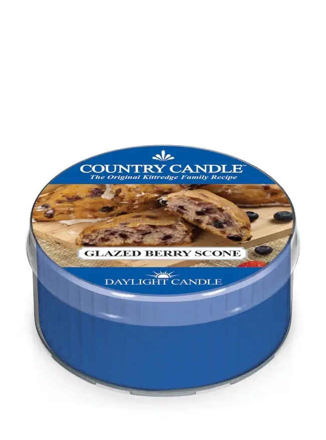 Country Candle Glazed Berry Scone Świeca Daylight 42g