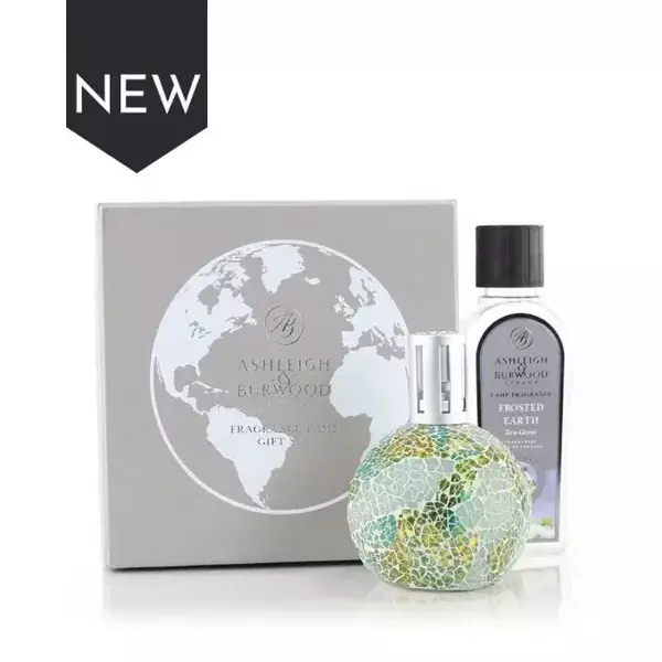 Ashleigh & Burwood Zestaw Lampa Katalityczna mała Earth's Aura + wkład Frosted Earth 250 ml