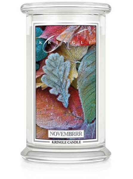 Kringle Candle Novembrrr Duża Świeca Zapachowa 624g