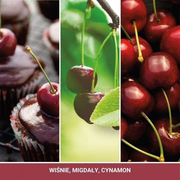 Yankee Candle Black Cherry Signature Duża Świeca 567g