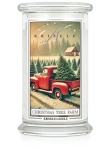 Kringle Candle Christmas Tree Farm Duża Świeca Zapachowa 624g