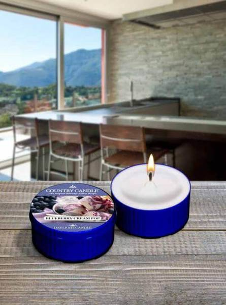 Country Candle Blueberry Cream Pop Świeca Daylight 42g
