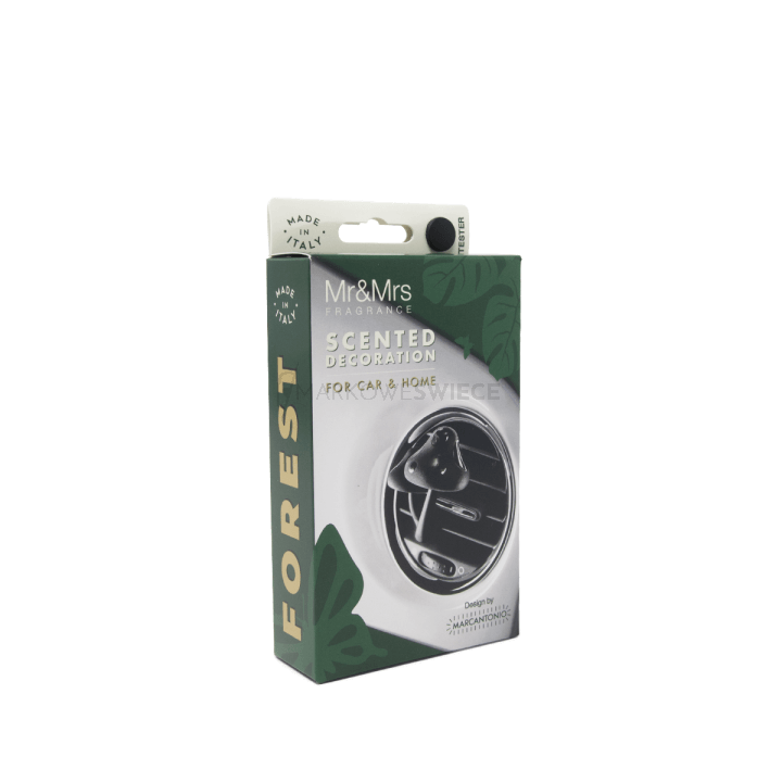 Mr & Mrs Fragrance Zapach do samochodu Black Mushrooms Sandal&Incense