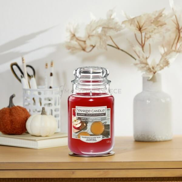 Yankee Candle Apple Cinnamon Cider Duża Świeca Zapachowa 538g