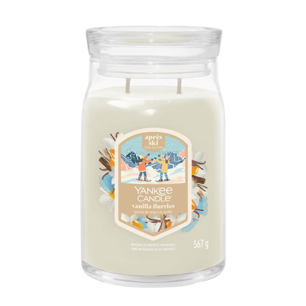 Yankee Candle Vanilla Flurries Signature Duża Świeca 567g