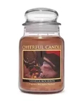 Cheerful Candle Vanilla Bourbon Duża Świeca Zapachowa 680g