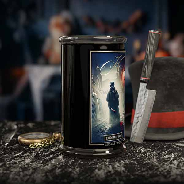 Kringle Candle London Fog Duża Świeca Zapachowa 624g