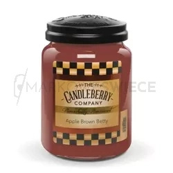 Candleberry Apple Brown Betty Duża Świeca Zapachowa 640g