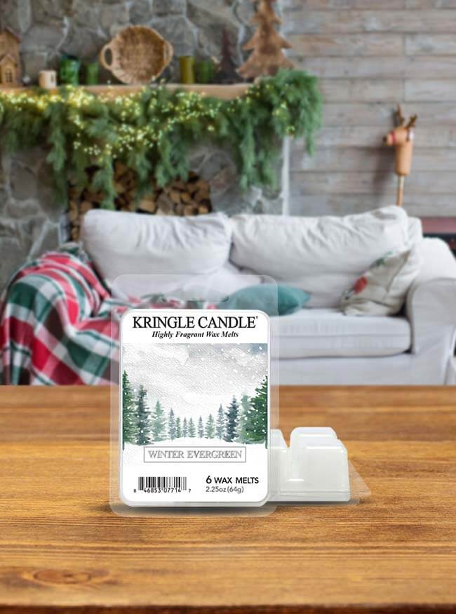 Kringle Candle Winter Evergreen Wosk Zapachowy 64g