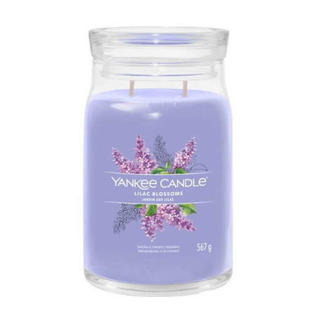 Yankee Candle Lilac Blossoms Signature Duża Świeca 567g