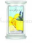 Kringle Candle Lemon Lavender Duża Świeca Zapachowa 624g